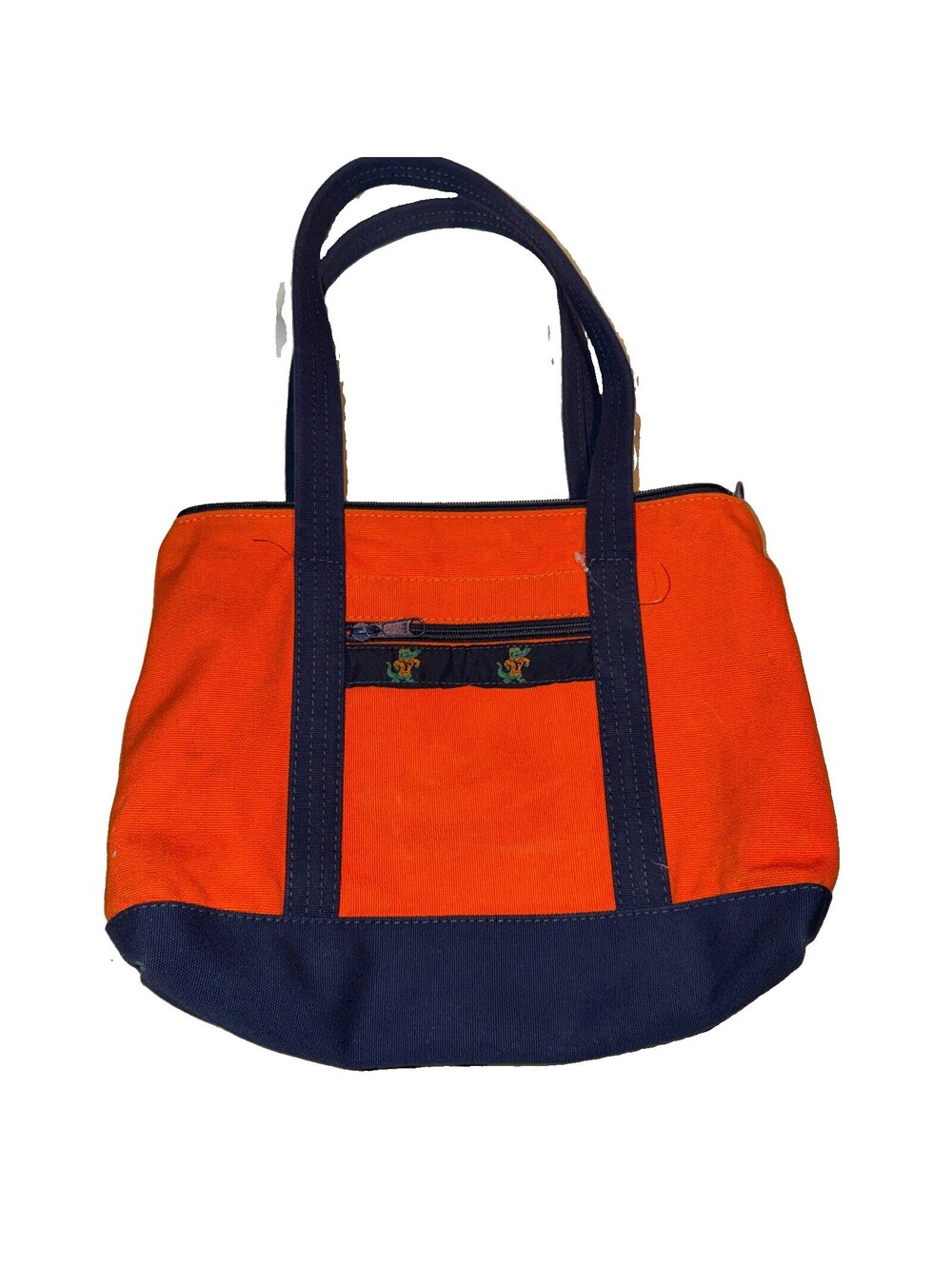Florida Gators Mini Tote Retro Vintage Preppy Canvas Handbag University Of 12x9"